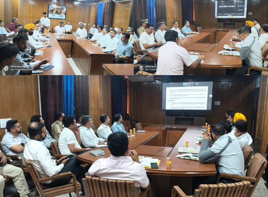 Una administration alert regarding disaster management emphasis on ensuring advance preparations ADC provides details on premonsoon readiness